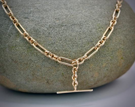 Nova Gold T Bar Chain